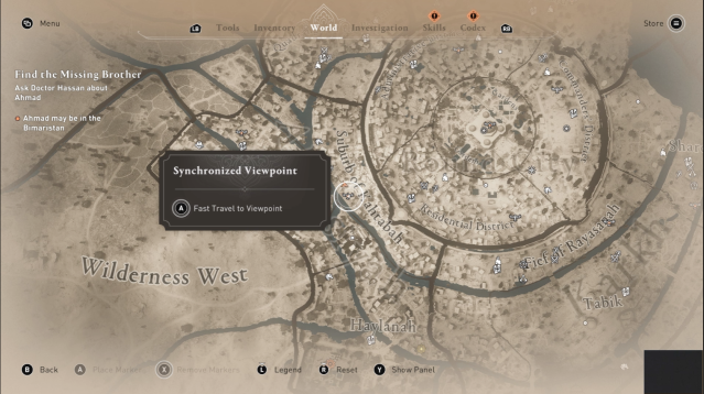 Screenshot of Delight by the Dome Enigma location in Assassin's Creed Mirage.
