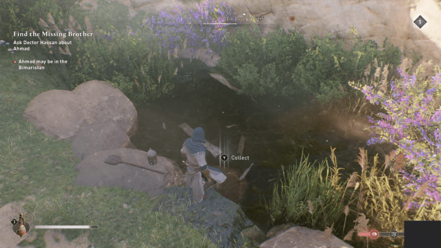 Screenshot of Mysterious Talisman location in Assassin's Creed Mirage.