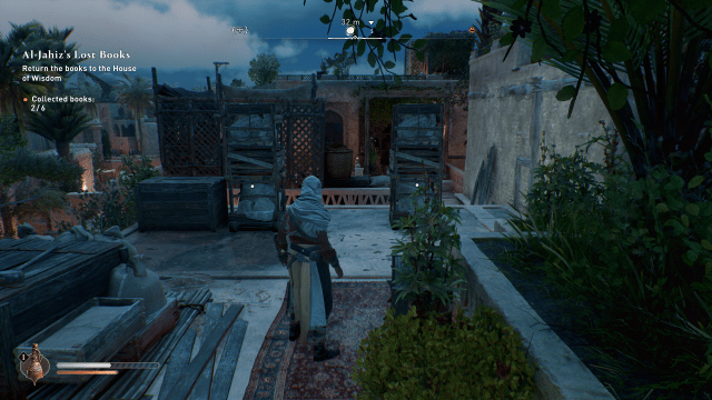 A screenshot of a crate puzzle in Assassin's Creed Mirage.