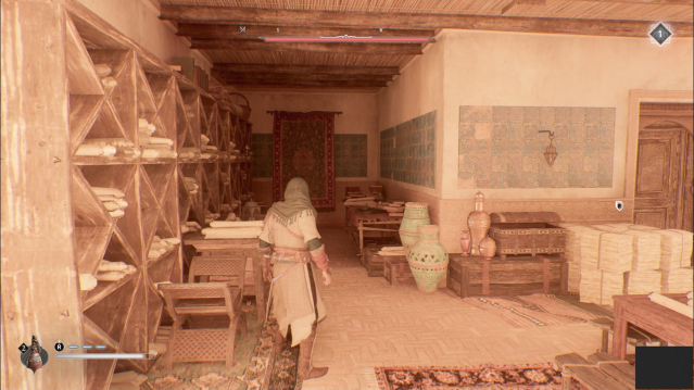 Gear Chest key location in Assassin's Creed Mirage.