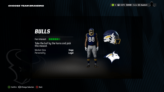 Bulls Madden 24 Relocation uniform