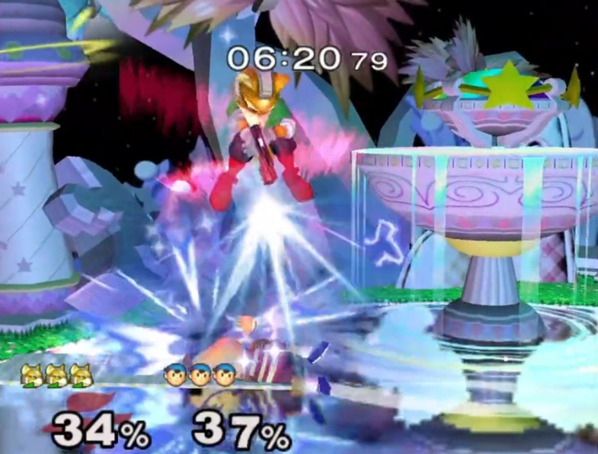 Fox Lasering Ness into the Ground in Melee