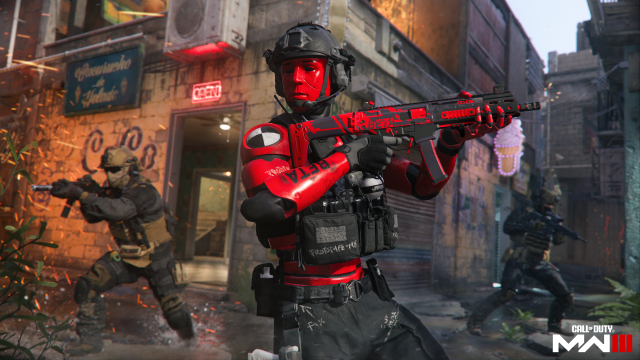 Call of Duty MW3 operators playing a match in the beta.