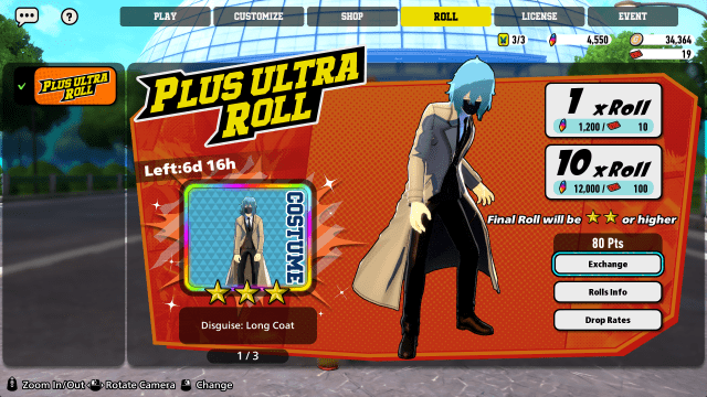 My Hero Ultra Rumble Gacha