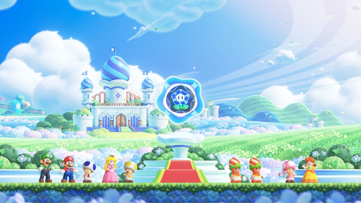 Super Mario Bros. Wonder Opening Cutscene of Wonder Effect