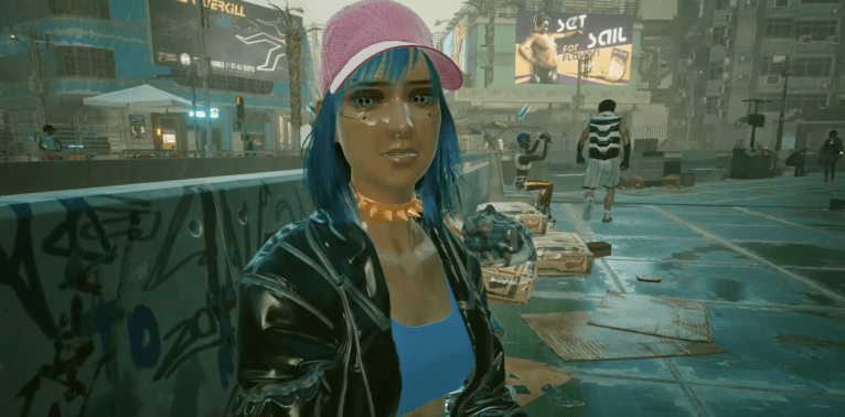 Blue Moon from Cyberpunk 2077.