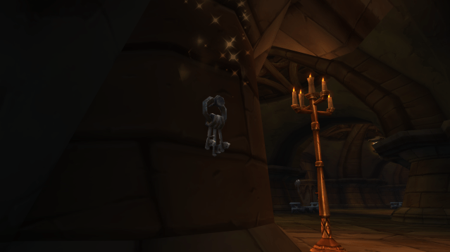 The Scarlet Keyring inside the Scarlet Monastery in WoW Dragonflight