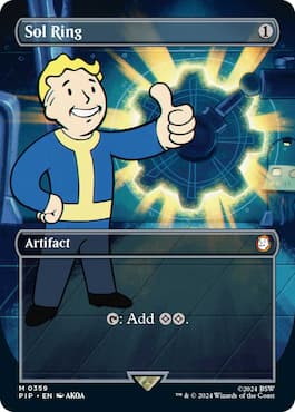 Sol Ring with Vault Boy