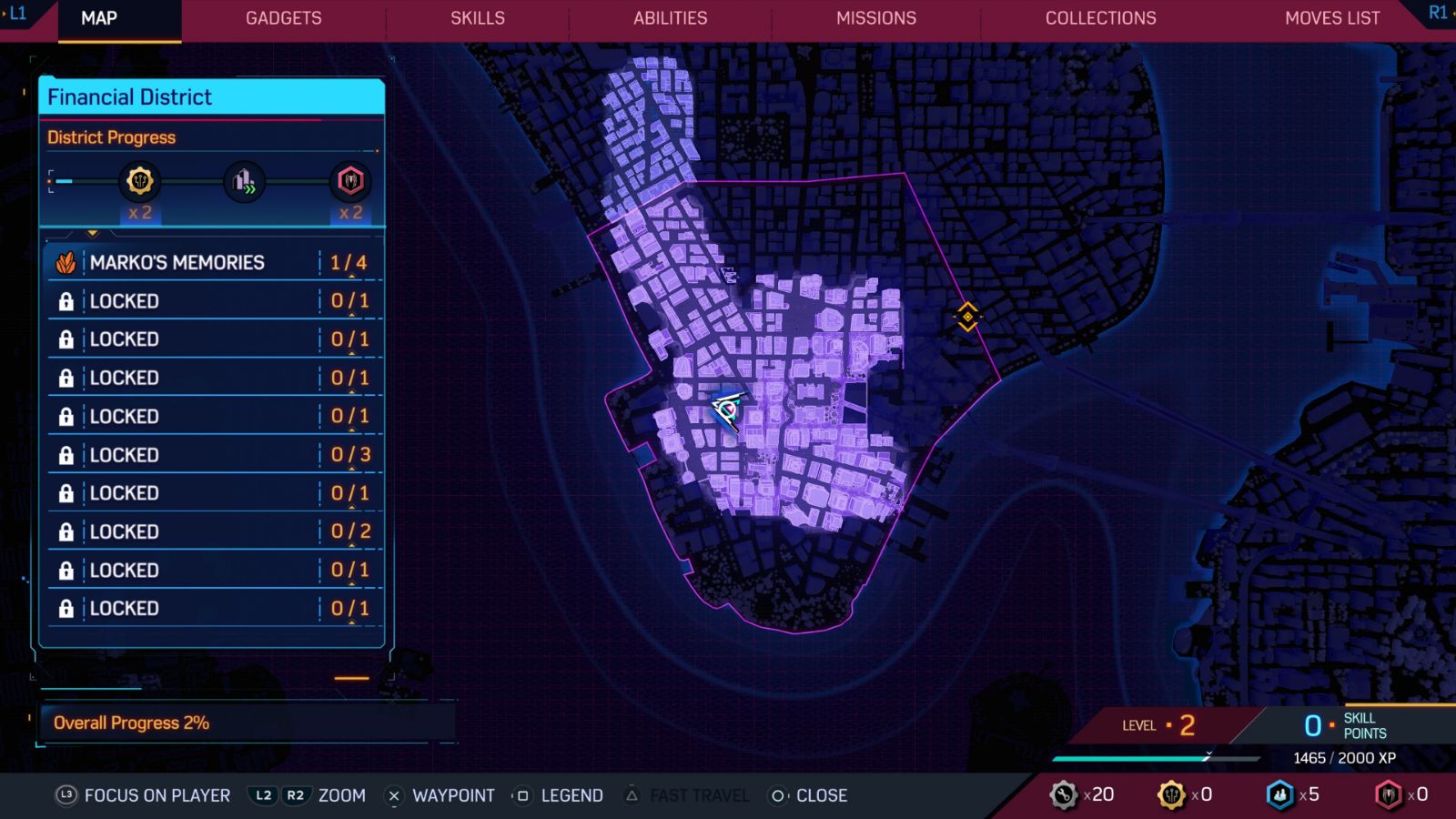 Financial District map