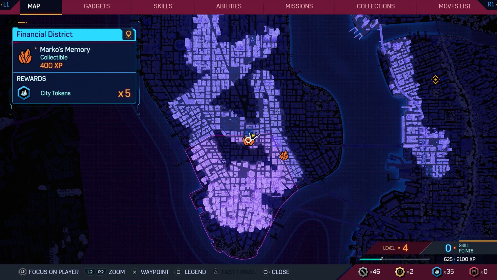 Financial District map