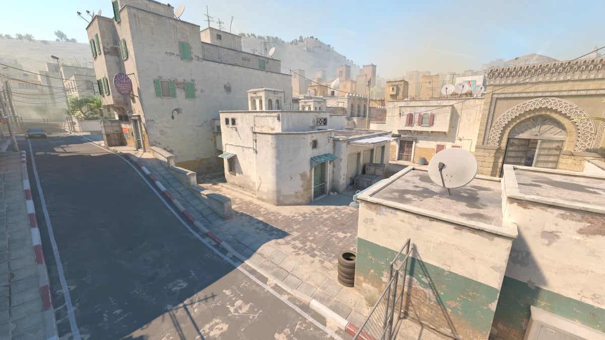 An image of De-Dust 2 in CS2