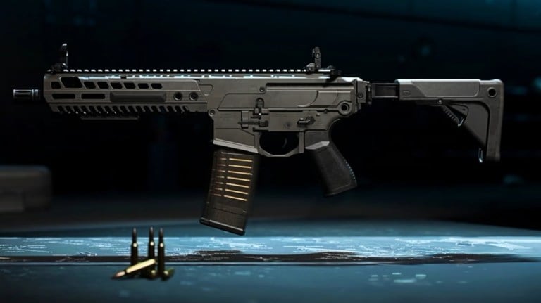 The M13B as seen in the Warzone menu.