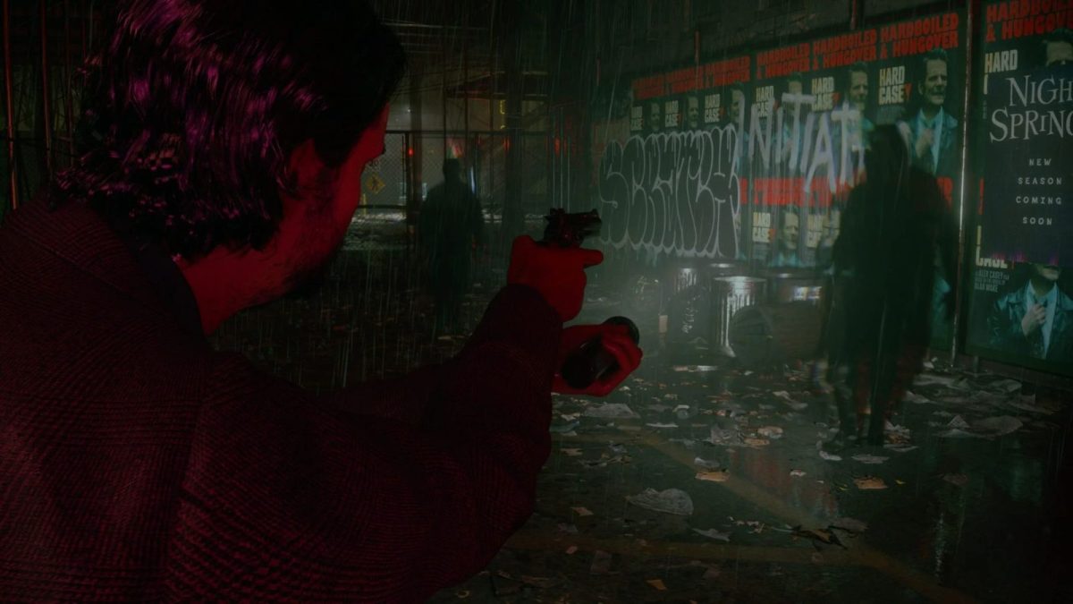 alan wake investigating environment