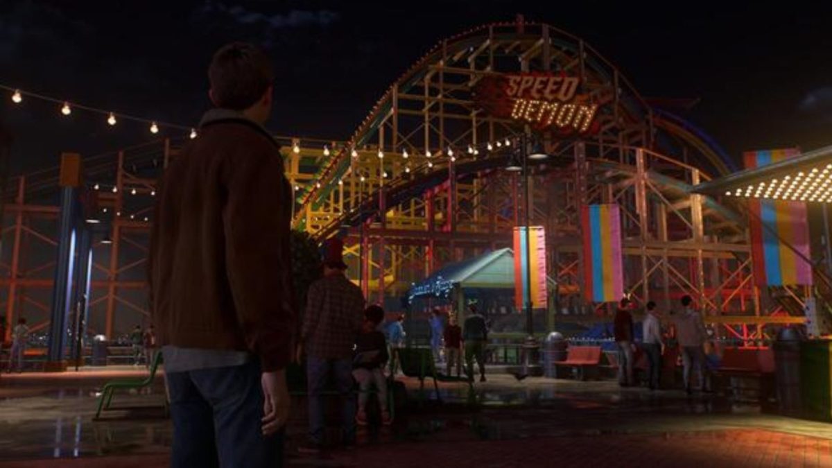 speed demon rollercoaster in spider-man 2