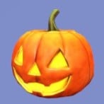 Happy Jack O Lantern in Disney Dreamlight Valley. 