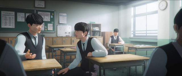 Faker and Deft in high school.