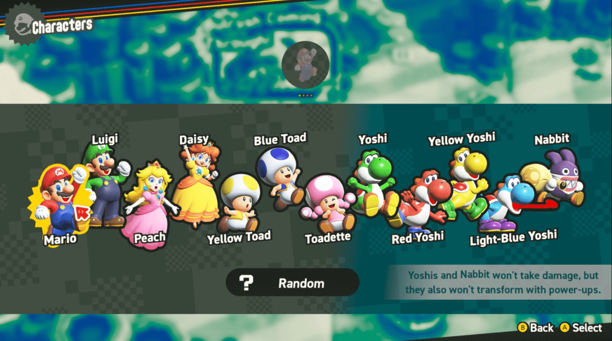 All Characters Mario Wonder
