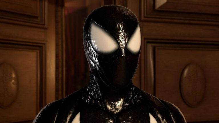 Peter parker as symbiote in spiderman 2