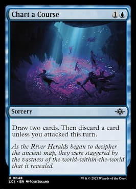 Merfolk in underwater cavern over magical bed