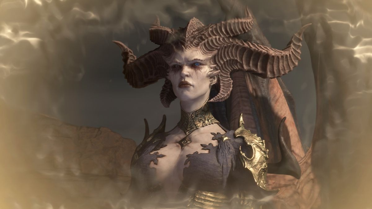 Screenshot of Lilith in Diablo 4