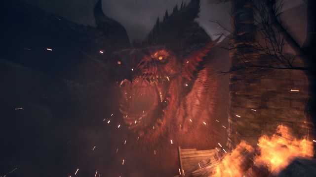 A dragon in Dragon's Dogma 2