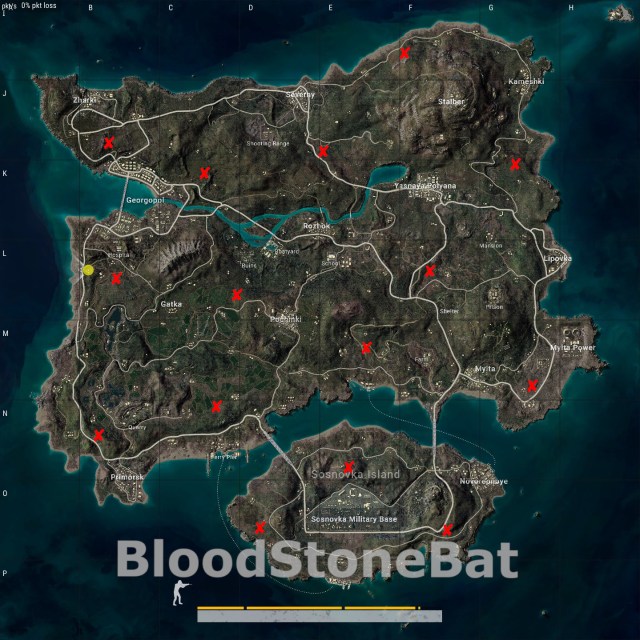 Secret Room locations in PUBG