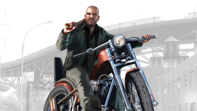 Johnny from GTA IV lost and the damned on a motorbike