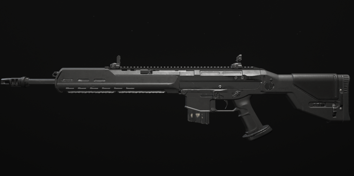 Image of the MCW 6.8 in the weapon preview screen in MW3.