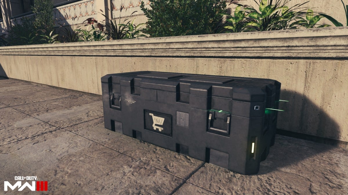 A closed Buy Station in MW3.