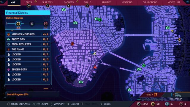 Financial District map