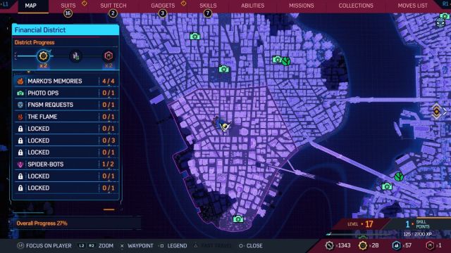 Financial District map