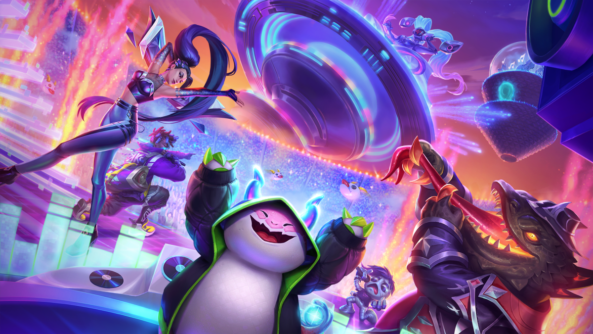 Teamfight Tactics Set 10 Remix Rumble key art