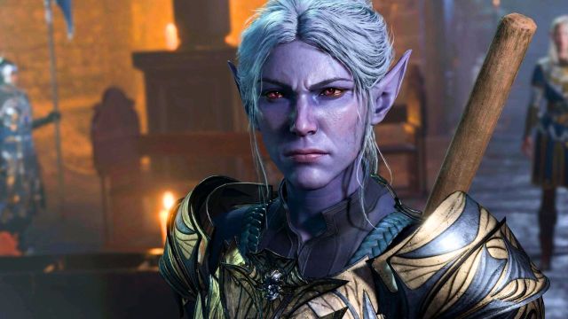 Minthara, the drow, from Baldur's Gate 3