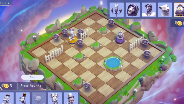 A close up of the board game mechanic arriving with A Rift in Time.