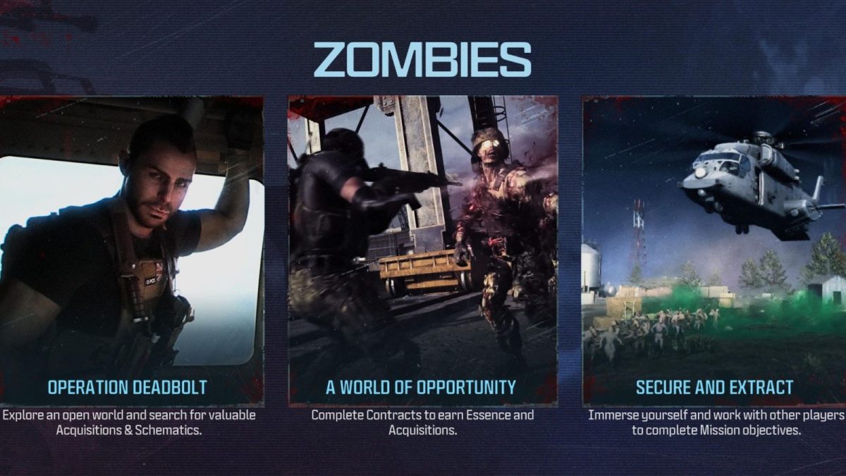 cod mw3 zombies menu screen