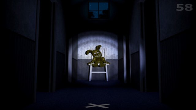 Fun with Plushtrap minigame in Fnaf 4