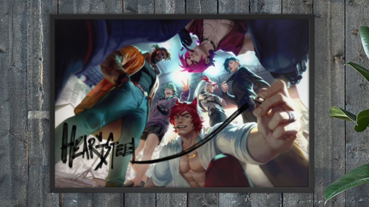 HEARTSTEEL key splash art wall poster League of Legends