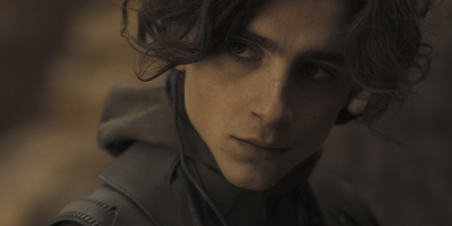 Timothee Chalamet as Paul Atreides in Dune.