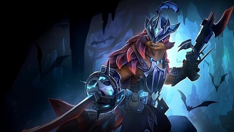 Pitfall Crusader Loading Screen loading screen for Dota 2's Pangolier