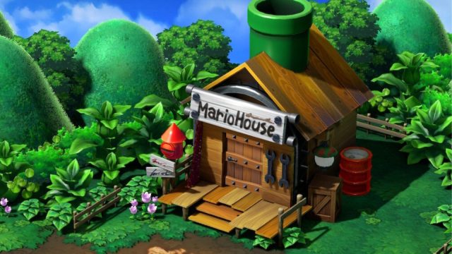 mario's house in super mario rpg remake