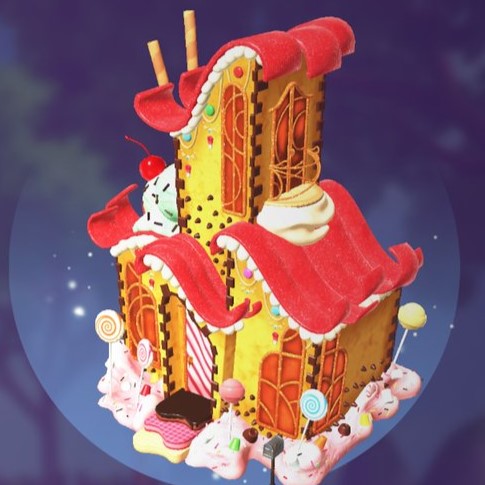 The Sweet House in the premium shop. 