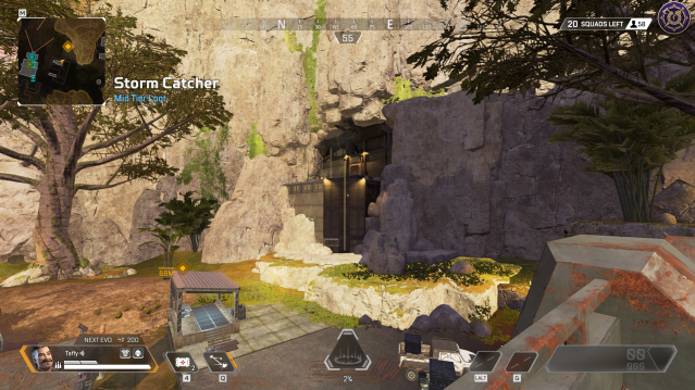 Apex Legends Storm Point cliff facility