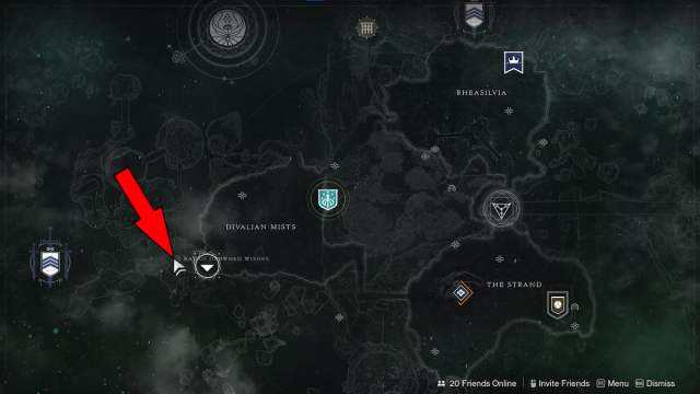 Bay of Drowned Waters lost sector location in Destiny 2