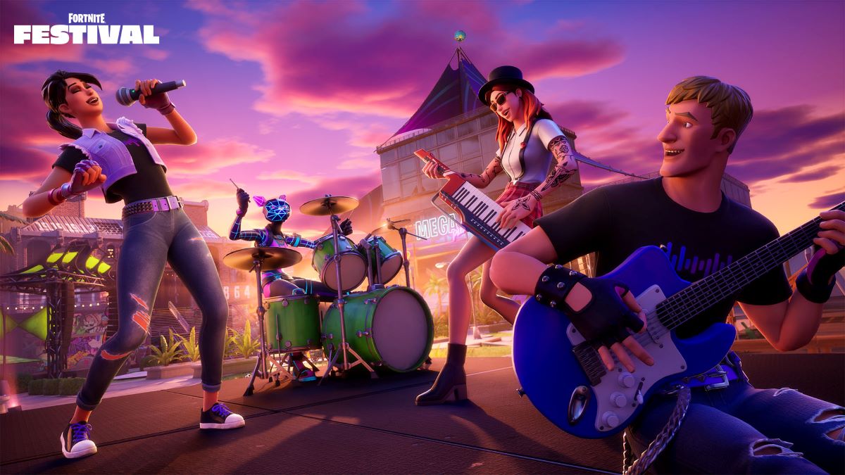 Fortnite Festival instruments