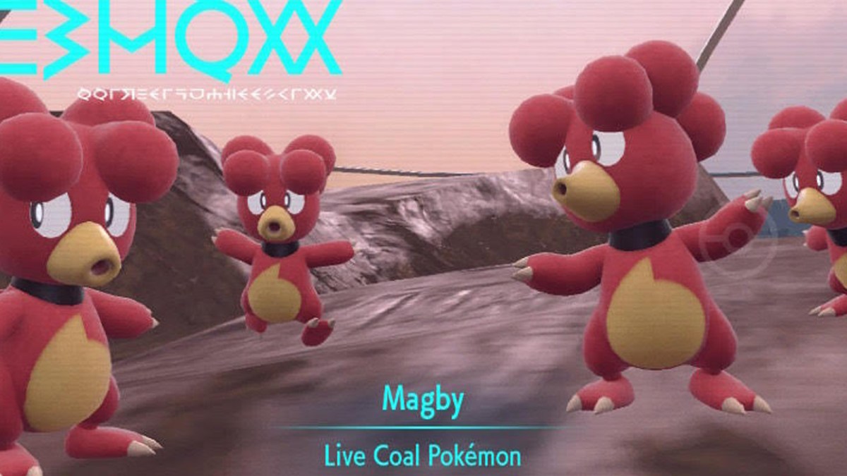 Magby Pokemon Scarlet and Violet