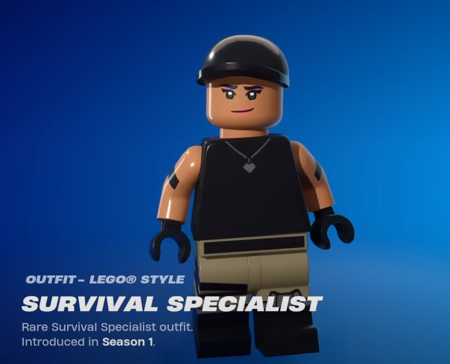 Survival Specialist Lego Fortnite