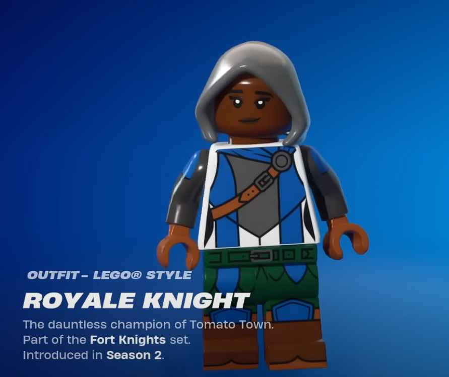 Royale Knight Lego Fortnite
