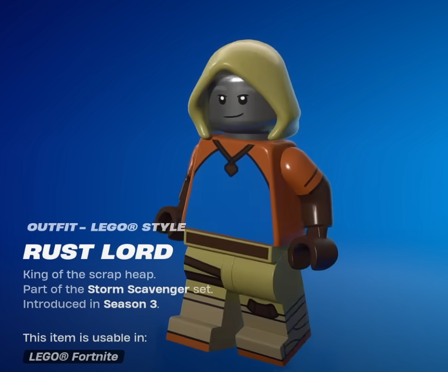 Rust Lord Lego Fortnite