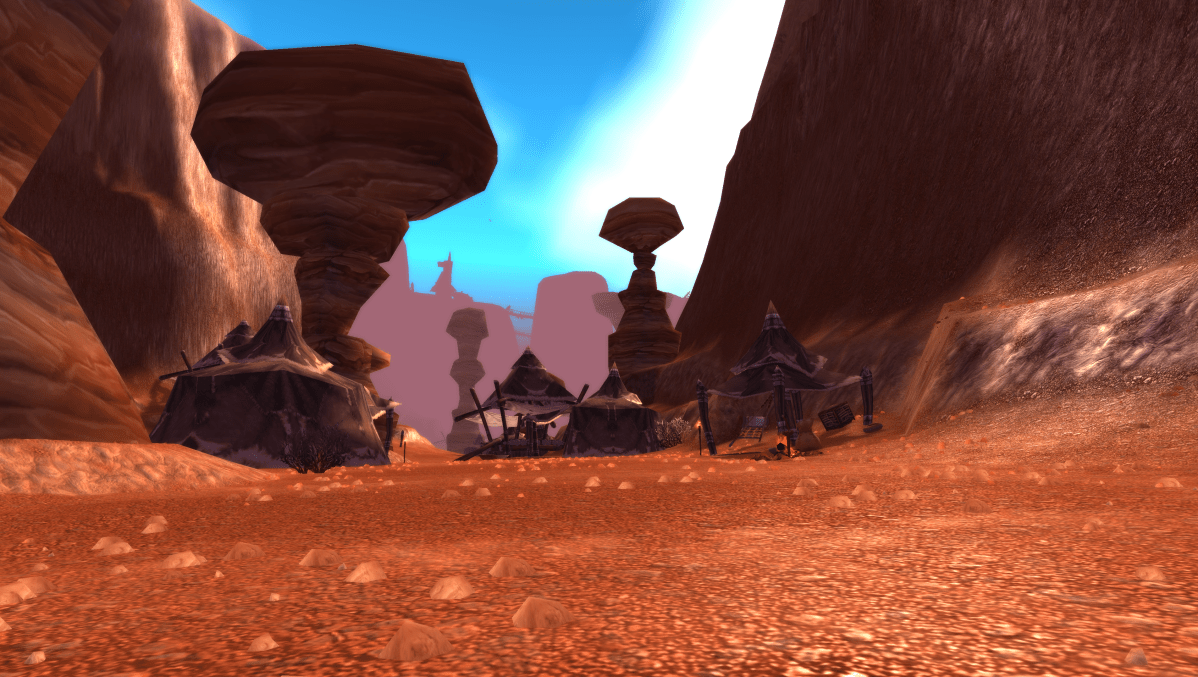 Thousand Needles centaur camps in WoW Classic