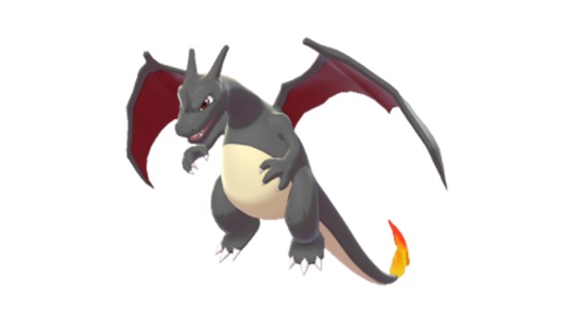 Shiny Charizard Pokémon Go model